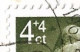 Plaatfout Groene Vlek Tussen 4 En Oor In 1962 Zomerzegels 4 + 4 Ct Groen NVPH 766 PM Op E 51 - Variétés Et Curiosités