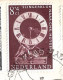 Plaatfout Verticaal Krasje In De Sokkel Van De Klok In 1962 Zomerzegels 8 + 4 Ct Violet NVPH 768 P 1 Op E 51 - Plaatfouten En Curiosa