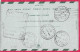 ISRAELE - INTERO AEROGRAMMA 250 - VIAGGIATO DA "LOD SED TEUFA" PER RACCOMANDATA *20.5.57* - Airmail