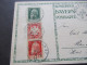 AD Bayern 1911 GA / Festpostkarte Königreich Bayern Mit 3 Weiteren Marken Stempel K1 Muenchen 37 - Rosenheim - Enteros Postales