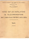 3  Manuels - S.N.C.F - Région EST - V.B -  Principes élémentaires Et Notes Sur Les Installations De Télécommunications. - Railway & Tramway