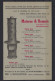 Nr. 334 Op Postkaart Met Reclame L'INDUSTRIE S.A. LEVAL - TRAHEGNIES ; Details & Staat Zie 2 Scans !    LOT 203 - Typo Precancels 1929-37 (Heraldic Lion)