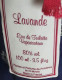 Eau De Toilette Vaporisateur "Lavande" (Plantes Et Parfums De Provence, Mollans, 100 Ml) Flacon Plein - Unclassified