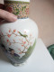Delcampe - Vase Ancien Asiatique Hauteur 32 Cm Diamètre 17 Cm - Jarrones