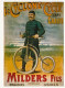 CPM - CYCLISME - Le Cyclone - Cycle Sans Chaine MILDERS Fils - Reproduction D'affiche Ancienne - Publicité
