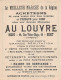 Image        49         Devinette  .Maison Du Louvre  Niort . Cloche. Quelle Heure Sonne T-elle ?  11x8.5    (voir Scan) - Autres & Non Classés