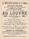 Image        49         Devinette  .Maison Du Louvre  Niort. Bougie   Où Est Le Voyageur ?  11x8.5    (voir Scan) - Other & Unclassified