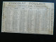 CHROMO  CHOCOLAT POULAIN    CHANT DU CAVALIER      AU DOS CALENDRIER DE 1883  (10,5 X 6,5 Cms) - Kleinformat : ...-1900