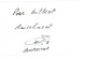 FOOTBALL - EQUIPE DE FRANCE FEMININE 2011-2012 -   Signature... Autographe Véritable De Sonia BOMPASTOR - Sportifs