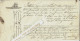 NAVIGATION 1846 CONNAISSEMENT BILL OF LADING NAVIRE CHARLES EUGENE  Allant De Plouer Sur Rance Cotes D’Armor > Dieppe - 1800 – 1899