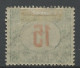 Hongrie - Hungary - Ungarn Taxe 1915-20 Y&T N°T40 - Michel N°P42 * - 15fi Chiffre - Port Dû (Taxe)