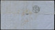 LET FRANCE - Poste - 17A (x2) + 13A + 16, Afft. à 2.10, Tricolore Pour La Bolivie, Env. Paris 11/6/1856 Voie Panama, Sig - 1849-1876: Klassik