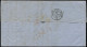 LET FRANCE - Poste - 17A (x2) + 13A + 16, Afft. à 2.10, Tricolore Pour La Bolivie, Env. Paris 11/6/1856 Voie Panama, Sig - 1849-1876: Klassieke Periode