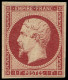 * FRANCE - Poste - 18, Signé Calves + Certificat Cérès: 1f. Carmin - 1853-1860 Napoléon III