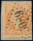 O FRANCE - Poste - 23, Oblitéré GC "5089" (Jaffa): 40c. Orange - 1862 Napoleon III