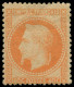 * FRANCE - Poste - 31, Signé Brun: 40c. Orange - 1863-1870 Napoléon III Lauré