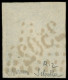 O FRANCE - Poste - 44B, Type I Report 2, Obl GC 2502, Signé Brun Et Scheller, Tb: 20c. Bleu - 1870 Ausgabe Bordeaux