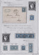 Delcampe - LOT FRANCE - Poste - 60, étude Sur Détachés Multiples, Lettres, Dont "grande Cassure", à étudier - 1871-1875 Ceres