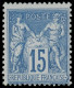 ** FRANCE - Poste - 90, Type II, TB: 90c. Bleu - 1876-1898 Sage (Tipo II)