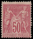 ** FRANCE - Poste - 98, Type II, Luxe: 50c. Rose - 1876-1898 Sage (Type II)