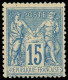 ** FRANCE - Poste - 101, Type II: 15c. Bleu - 1876-1898 Sage (Tipo II)