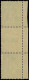 ** FRANCE - Poste - 106a, Paire Interpanneau, Type I Et II Se Tenant: 5c Vert-jaune - 1898-1900 Sage (Type III)