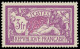 ** FRANCE - Poste - 240, Bon Centrage: 3f. Merson Lilas & Carmin - Unused Stamps