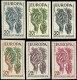 ** FRANCE - Essais De Couleurs - 1122, Série De 6 Essais De Couleurs Différents Dont Polychrome: 20f. Europa 1957 - Other & Unclassified