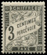 ** FRANCE - Taxe - 12, Luxe: 3c. Noir - 1859-1959 Neufs