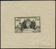 EPA COLONIES SERIES - Poste - 1937, épreuve D'artiste En Noir Du Poinçon Sans Nom De Pays, Signée Decaris: Exposition De - Sin Clasificación