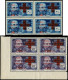 ** AFRIQUE EQUATORIALE - Poste - 165/66, Blocs De 4: Croix-Rouge, 166 Gomme Coloniale (Maury) - Other & Unclassified