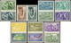 ** MONACO - Poste - 591/97, 7 Paires D'essais De Couleurs Différents, Complet: Vie Sous-marine - Other & Unclassified