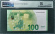 100 EURO SPAIN 2019 DRAGHI V004F5 VA CERTIFICATE PMG 65 SC FDS UNCIRCULATED PERFECT - 100 Euro