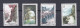 Chine 1972. 4 Timbres , La Serie Complète,  Construction Of Red Flag Canal, Scan Recto Verso - Unused Stamps