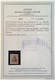 91 I Y SELTENE FARBE ORANGEWEISS LUXUS *=MH (quasi** )Dt. Reich1912 50 Pf Germania Friedensdruck FA Jäschke-Lantelme BPP - Unused Stamps