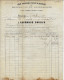 1870  ISERE-CONVOYEUR STATION LE GRAND LEMPS L.GR N°29 OBL. LOSANGE LM2° - SUPERBE PAPIER ENTETE - INDICE 10 – COTE 60 € - 1801-1848: Voorlopers XIX