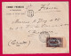 BRAZZAVILLE CONGO FRANCAIS RECOMMANDE POUR BORDEAUX GIRONDE 1911 LETTRE - Cartas & Documentos