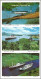 (PAN) CP The Panama Canal. Booklet 7 View Recto/verso : Ships,bridge. Unused - Panama