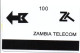 Lion Leo  Télécarte Magnétique Zambie Zanbia Phonecard (B 777) - Zambie