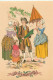 Les Petits Métiers Au XVIIIe - LE MARCHAND (Md) DE PARAPLUIES  - Illustrateur E. Naudy ( Voir Le Verso) - Naudy