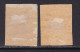 1873 - España - Edifil 156 - Carlos VII - 2 Sellos - Falsos - Unused Stamps