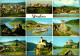 45409 - Niederösterreich - Wachau , Melk , Krems , Ruine Aggstein , Spitz , Dürnstein , Mehrbildkarte - Gelaufen  - Wachau