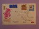 DE3 HONG KONG  CHINA  BELLE  LETTRE   FDC 1968  A MOXTON  U.K.+ QUEEN ELISABETH   +AFFR. PLAISANT+++ - Briefe U. Dokumente