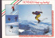 Norway PPC Hovden Høyt Og Herlig! Skiing Hovden I Setesdal Verlag Einar Eggebø. HOVDEN I SETESDAL 2000 Meter Cancel - Storia Postale