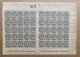 France Type Blanc Papier GC Feuille Interpanneau Millésime 9 N°157** TTB - 1900-29 Blanc