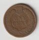 U.S.A. 1878: 1 Cent, KM 90a - 1859-1909: Indian Head