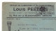 Lettre Anvers Antwerpen Belgique Louis Peeters Articles De Carrosserie Et Maréchalerie - 1934-1935 Leopold III