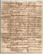 Lettre, Préphilatélie, Précurseurs XVIII E Siècle, 1787, Espagne, S. SEBASTIAN, VIZCATA ( Rouge ) à BORDEAUX, Facture - 1701-1800: Precursors XVIII