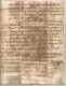 Lettre, Préphilatélie, Précurseurs XVIII E Siècle, 1787, Espagne, S. SEBASTIAN, VIZCATA ( Rouge ) à BORDEAUX, Facture - 1701-1800: Precursors XVIII