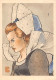 Illustrateur  . Géo Fourrier    Femme   Fouesnant     N°1 . 10x15    (voir Scan) - Fourrier, G.